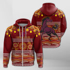 broncos-christmas-red-aboriginal-art-zip-hoodie