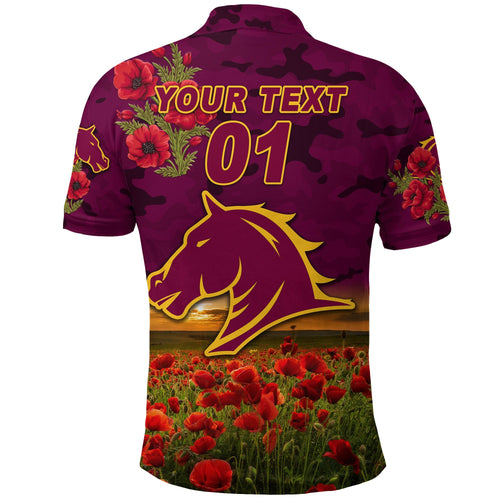 custom-personalised-brisbane-broncos-anzac-2022-polo-shirt-poppy-flowers-vibes