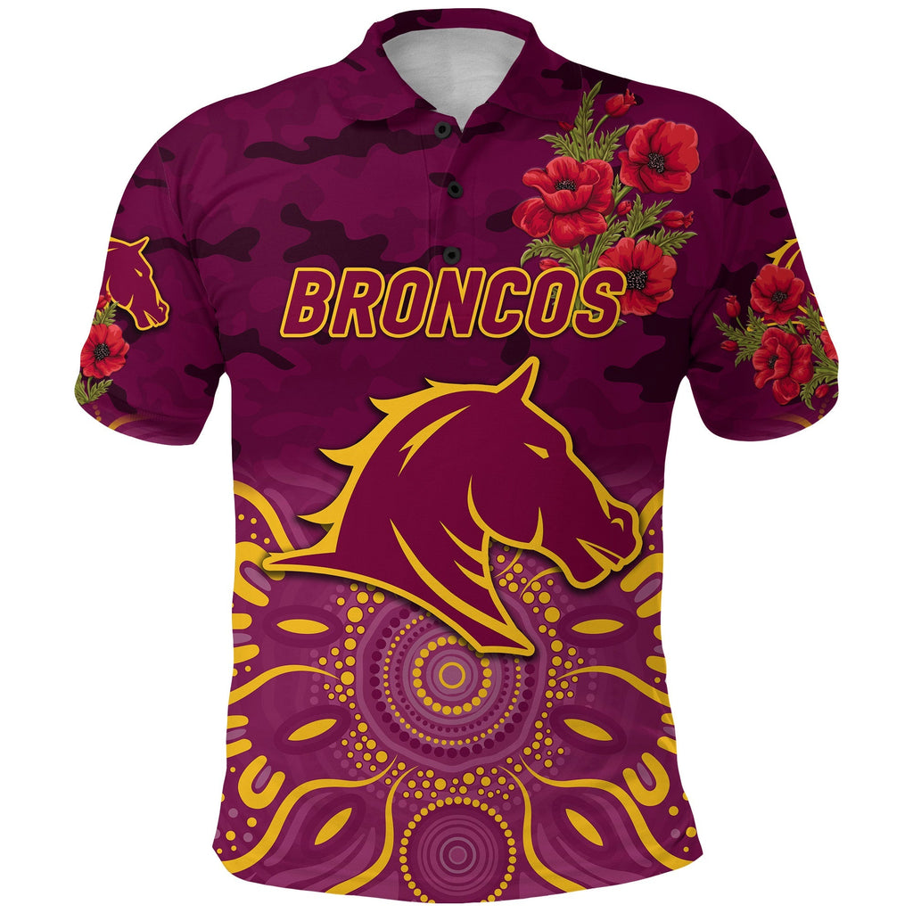 custom-personalised-brisbane-broncos-anzac-2022-polo-shirt-indigenous-vibes