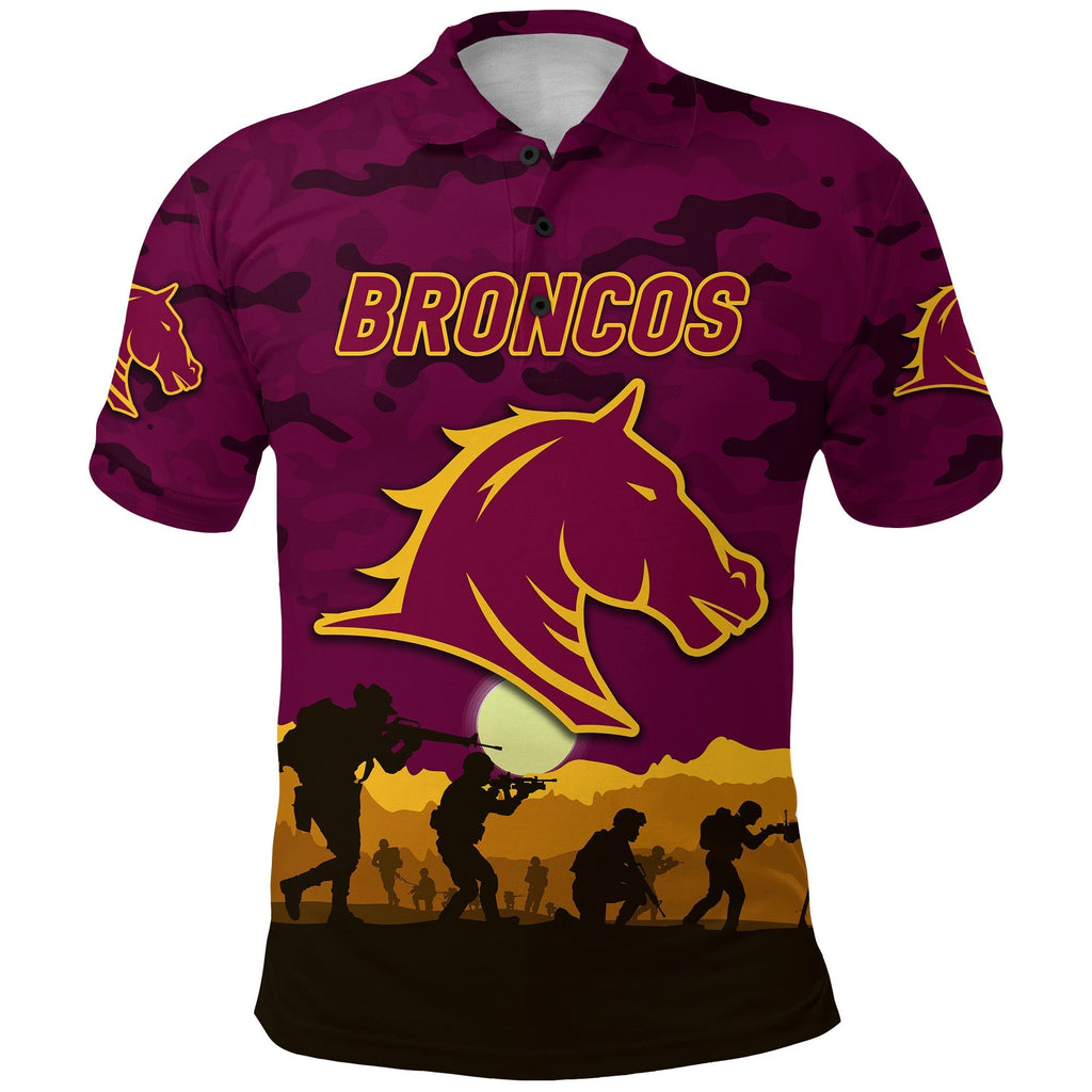 broncos-anzac-polo-shirt-simple-style-maroon
