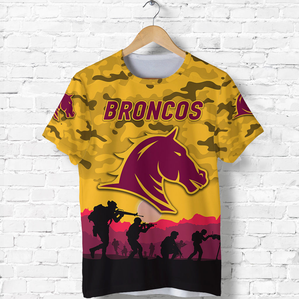 custom-personalised-brisbane-broncos-anzac-2022-t-shirt-simple-style-gold