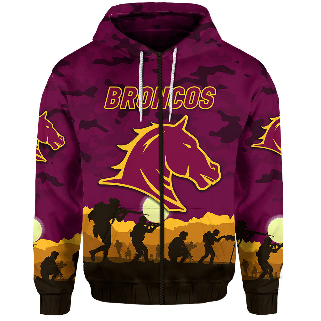 custom-personalised-brisbane-broncos-anzac-2022-hoodie-zip-hoodie-simple-style-maroon