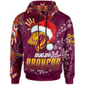broncos-rugby-hoodie-custom-christmas-santa-hat-horse-rugby-ball-hoodie