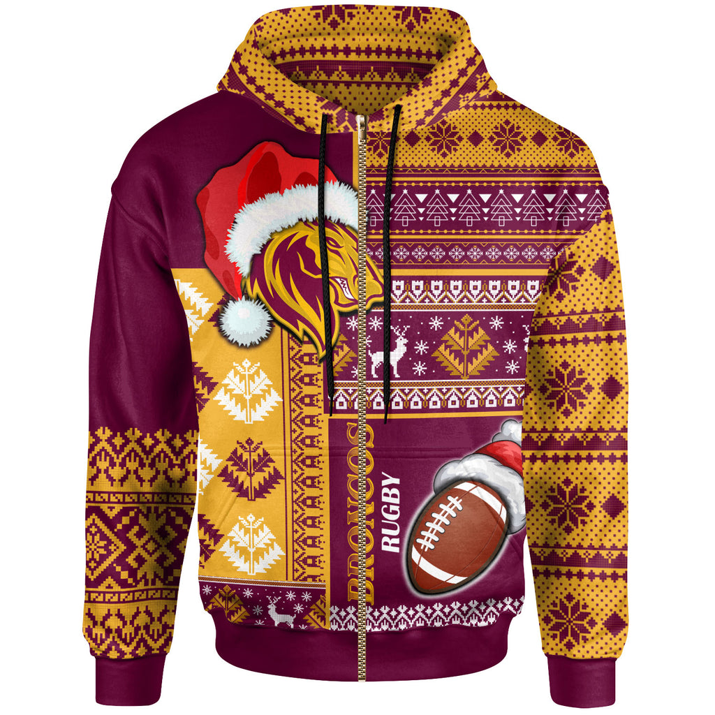 broncos-rugby-hoodie-custom-christmas-snowflakes-broncos-mascot-hoodie