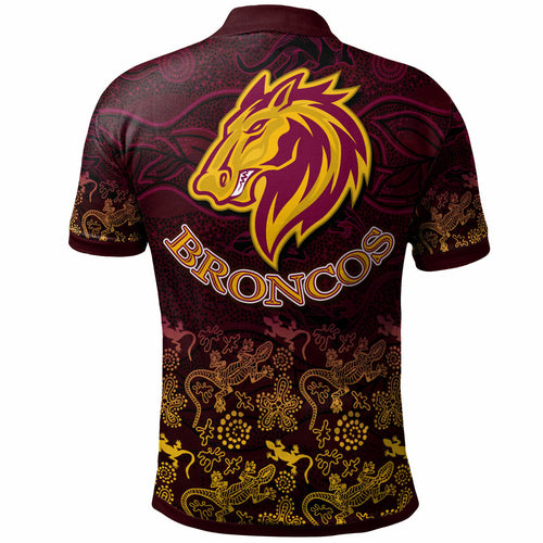 broncos-rugby-polo-shirt-custom-broncos-animals-in-aboriginal-art-polo-shirt