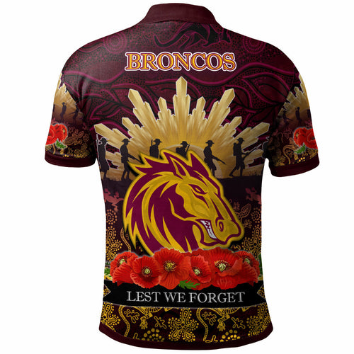 broncos-rugby-polo-shirt-custom-anzac-broncos-animals-in-aboriginal-art-polo-shirt