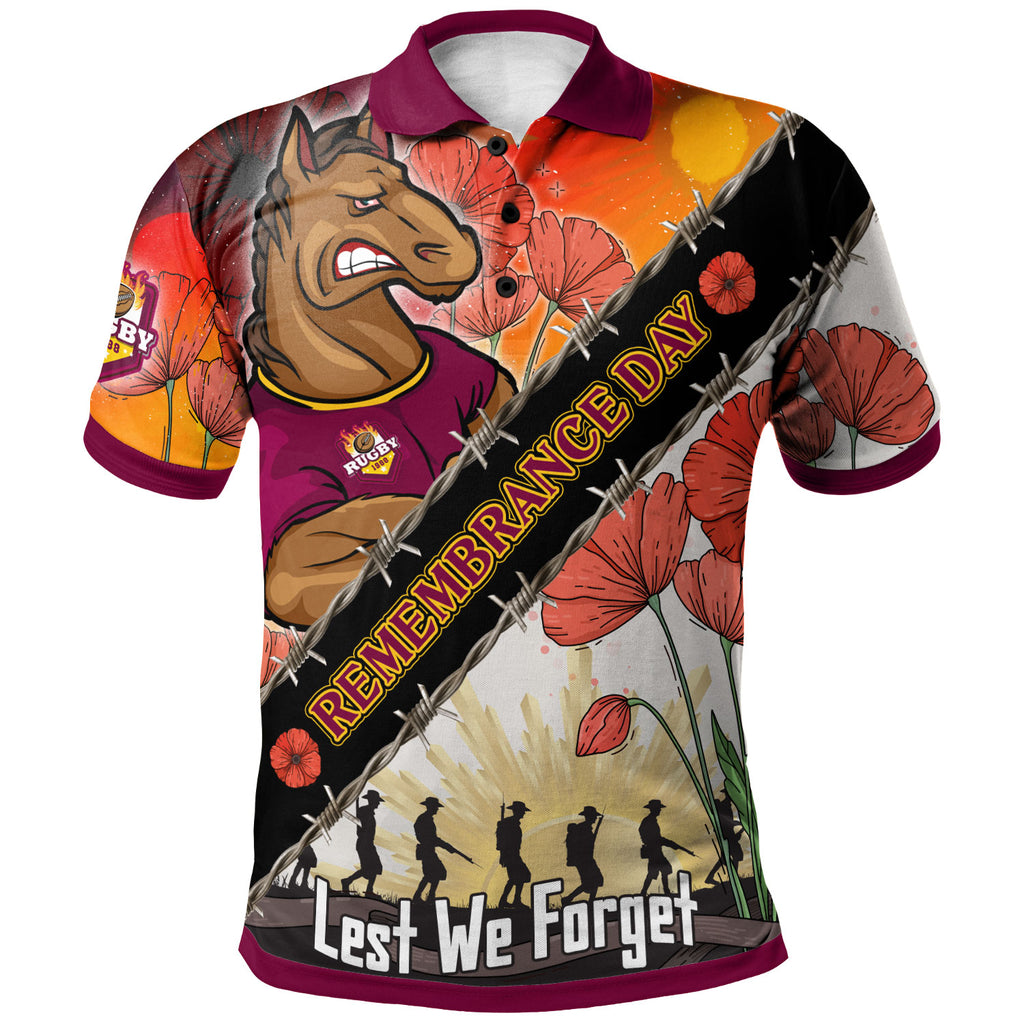 broncos-rugby-polo-shirt-custom-remembrance-day-lest-we-forget-polo-shirt