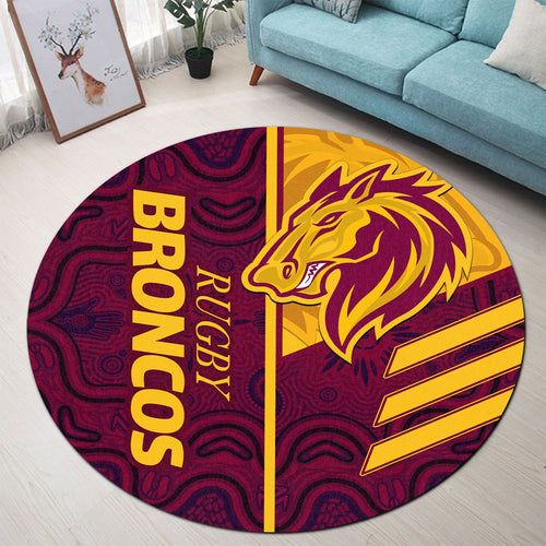 broncos-rugby-round-rug-broncos-logo-aboriginal-indigenous-sport-style-round-rug