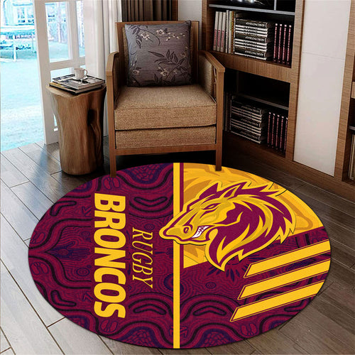 broncos-rugby-round-rug-broncos-logo-aboriginal-indigenous-sport-style-round-rug