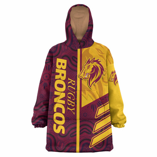 broncos-rugby-snug-hoodie-custom-broncos-logo-aboriginal-indigenous-sport-style-oodie-blanket