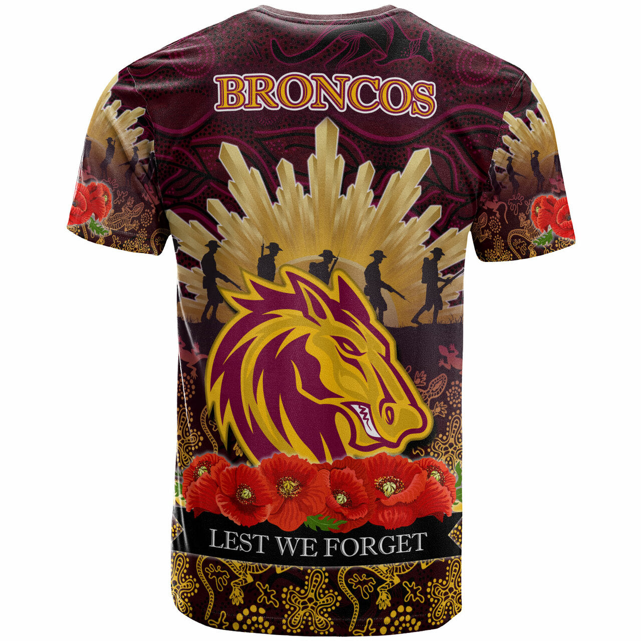 broncos-rugby-t-shirt-custom-anzac-broncos-animals-in-aboriginal-art-t-shirt