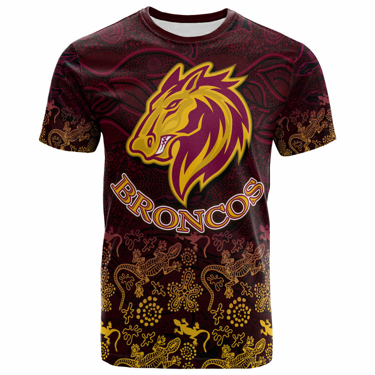 broncos-rugby-t-shirt-custom-broncos-animals-in-aboriginal-art-t-shirt