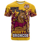 broncos-rugby-t-shirt-custom-home-of-the-mighty-broncos-aboriginal-patterns-t-shirt