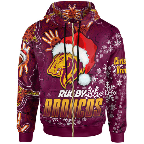 broncos-rugby-hoodie-custom-christmas-santa-hat-horse-rugby-ball-hoodie