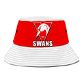 AFL Swans Rugby Bucket Hat Basic Style LT6