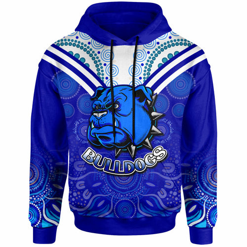 bulldogs-rugby-hoodie-custom-bulldogs-aboriginal-style-of-dot-hoodie