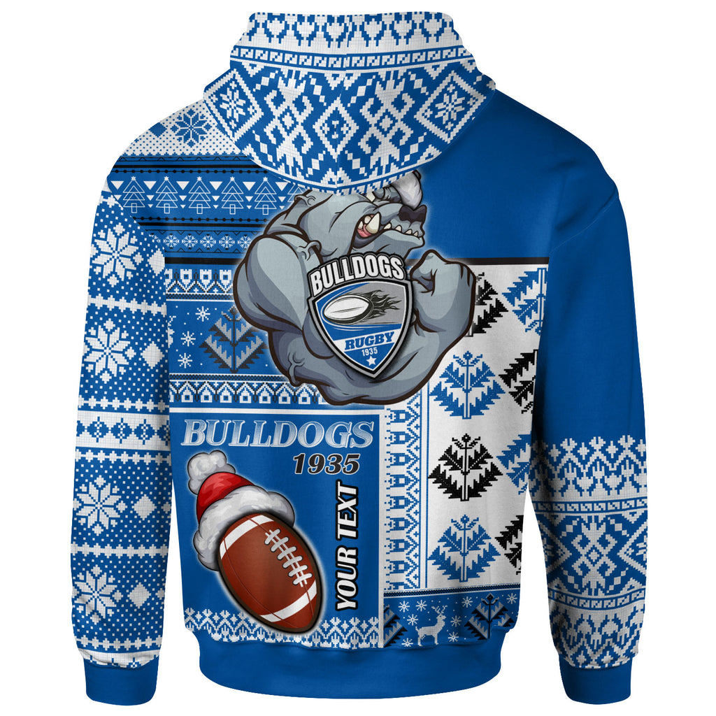bulldogs-rugby-hoodie-custom-christmas-snowflakes-bulldogs-mascot-hoodie