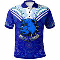 bulldogs-rugby-polo-shirt-custom-bulldogs-aboriginal-style-of-dot-polo-shirt