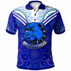 bulldogs-rugby-polo-shirt-custom-bulldogs-aboriginal-style-of-dot-polo-shirt