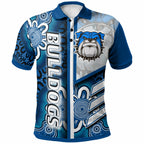 bulldogs-rugby-polo-shirt-custom-bulldogs-logo-aboriginal-indigenous-sport-style-polo-shirt