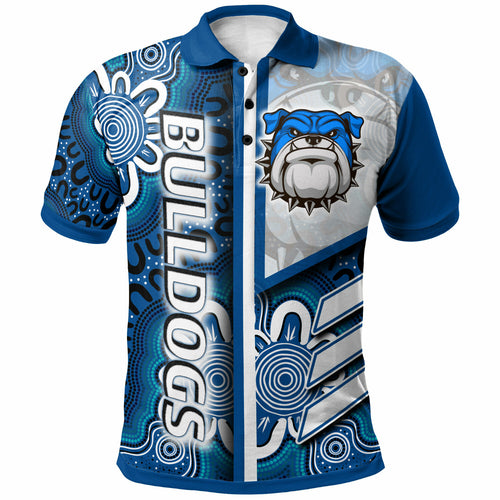 bulldogs-rugby-polo-shirt-custom-bulldogs-logo-aboriginal-indigenous-sport-style-polo-shirt