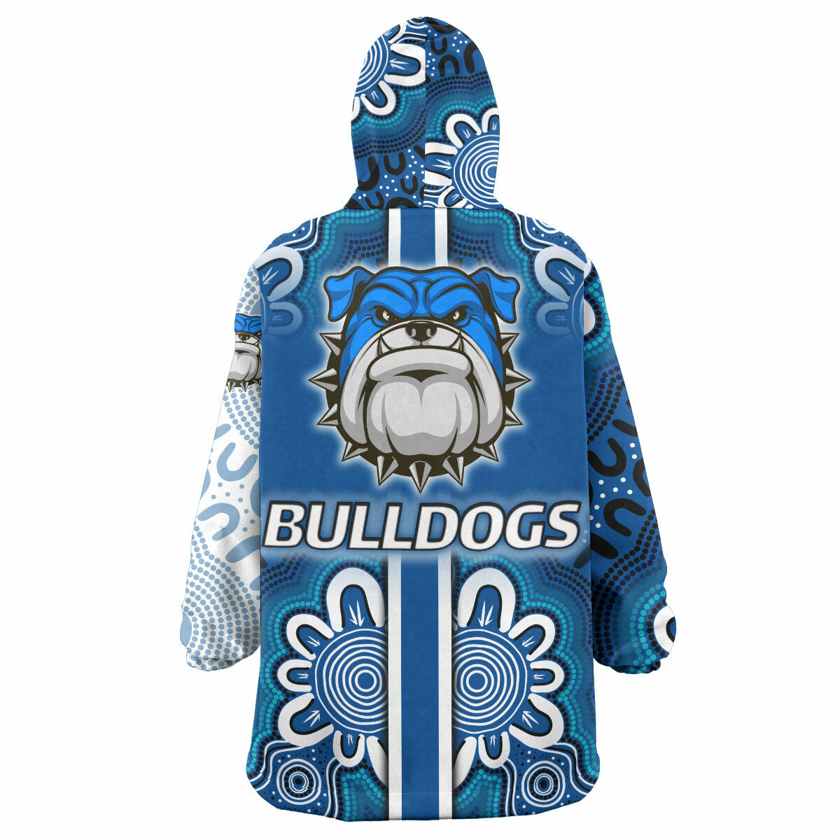 bulldogs-rugby-snug-hoodie-custom-bulldogs-logo-aboriginal-indigenous-sport-style-oodie-blanket