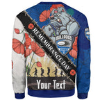 bulldogs-rugby-sweatshirt-custom-bulldogs-rugby-remembrance-day-lest-we-forget-sweatshirt