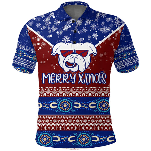 aboriginal-winter-bulldogs-merry-xmas-polo-shirt