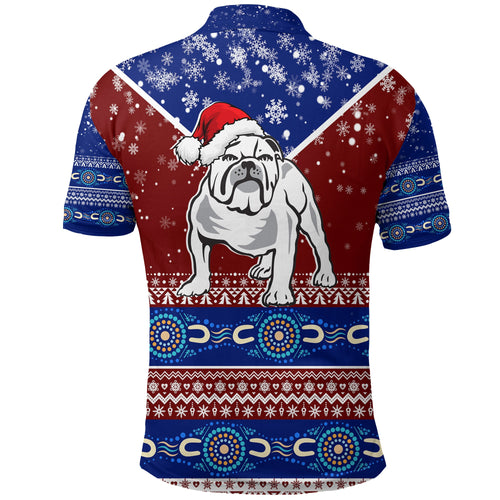 aboriginal-winter-bulldogs-merry-xmas-polo-shirt