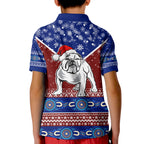 aboriginal-winter-bulldogs-merry-xmas-kid-polo-shirt