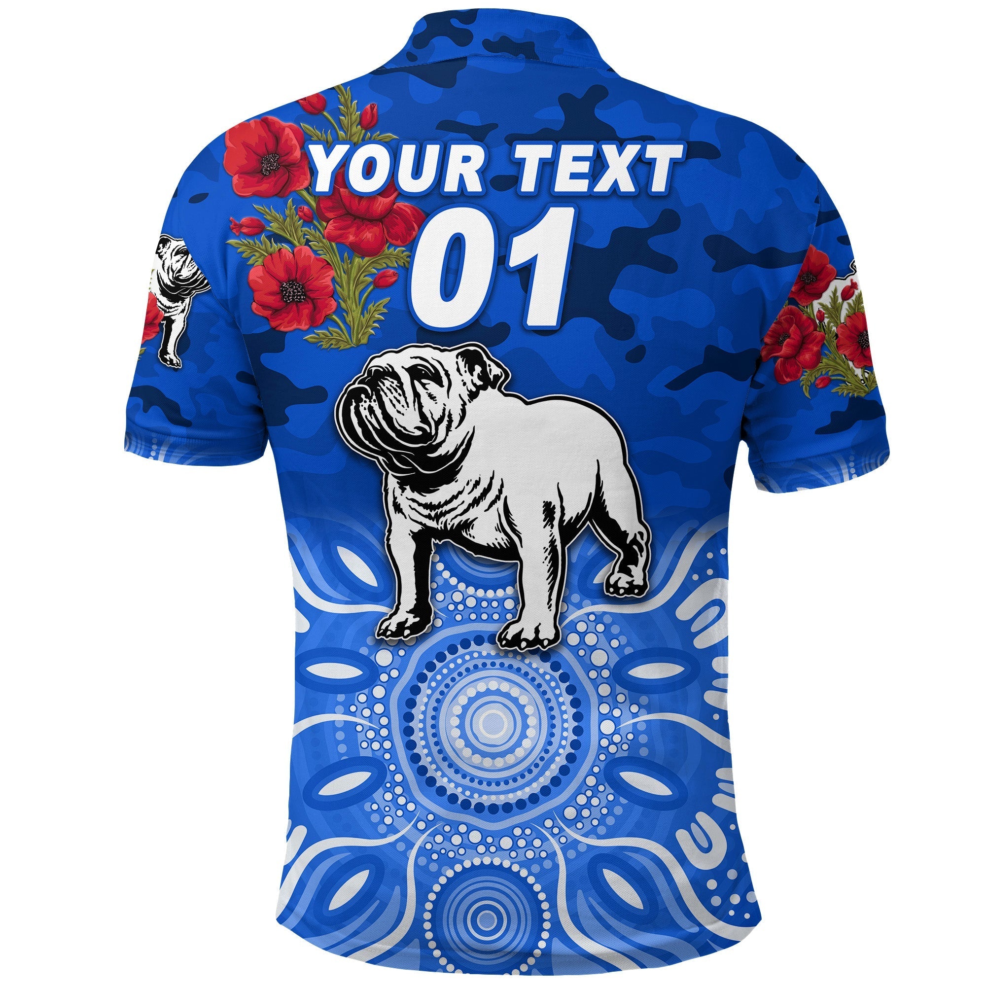 custom-personalised-canterbury-bankstown-bulldogs-anzac-2022-polo-shirt-indigenous-vibes-blue
