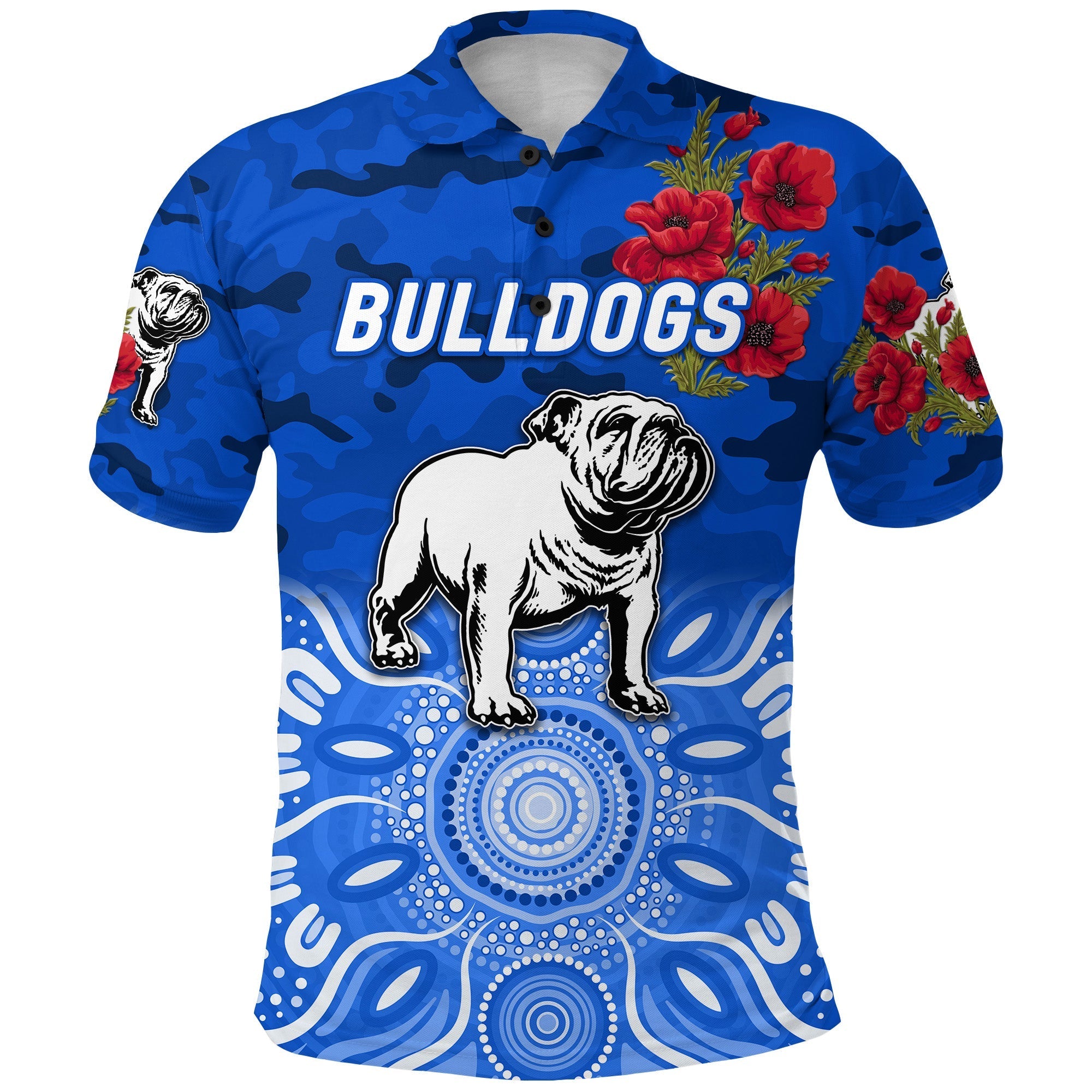 custom-personalised-canterbury-bankstown-bulldogs-anzac-2022-polo-shirt-indigenous-vibes-blue