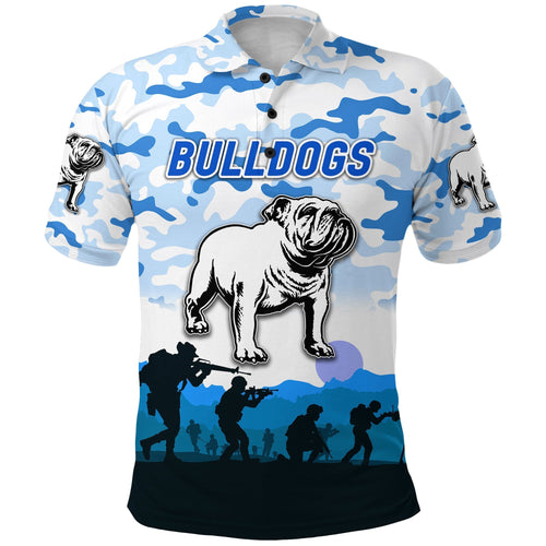 custom-personalised-bulldogs-anzac-polo-shirt-simple-style-white