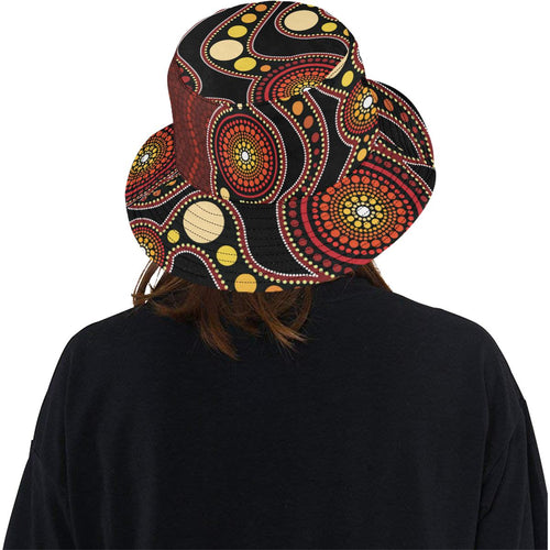 aboriginal-bucket-hat-australia-aboriginal-lives-matter-flag-circle-dot-painting-art-hat