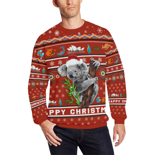 christmas-sweatshirt-koala-santa-hat-merry-christmas