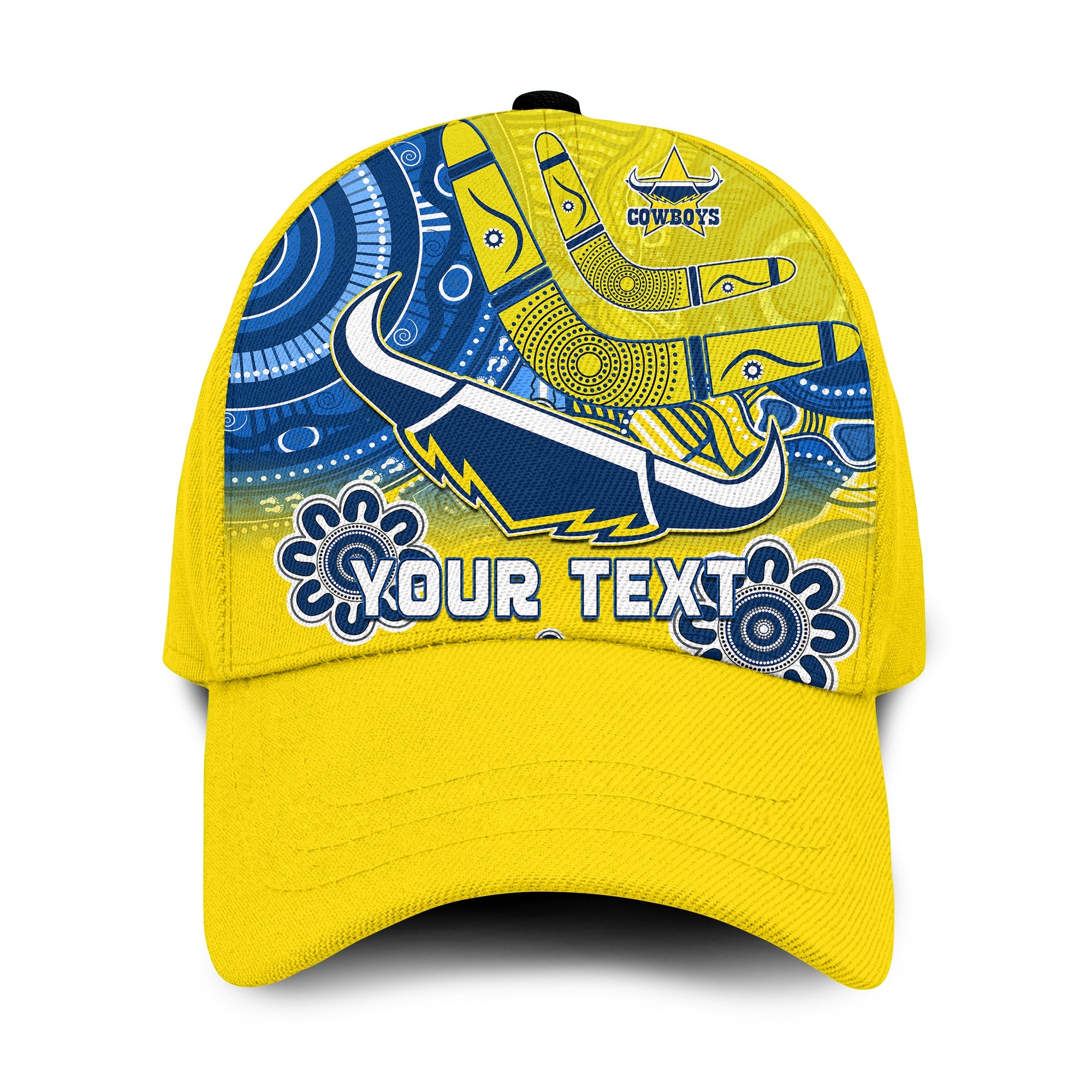 custom-personalised-cowboys-rugby-classic-cap-aboriginal-boomerang-go-premiers-north-queensland-ver01
