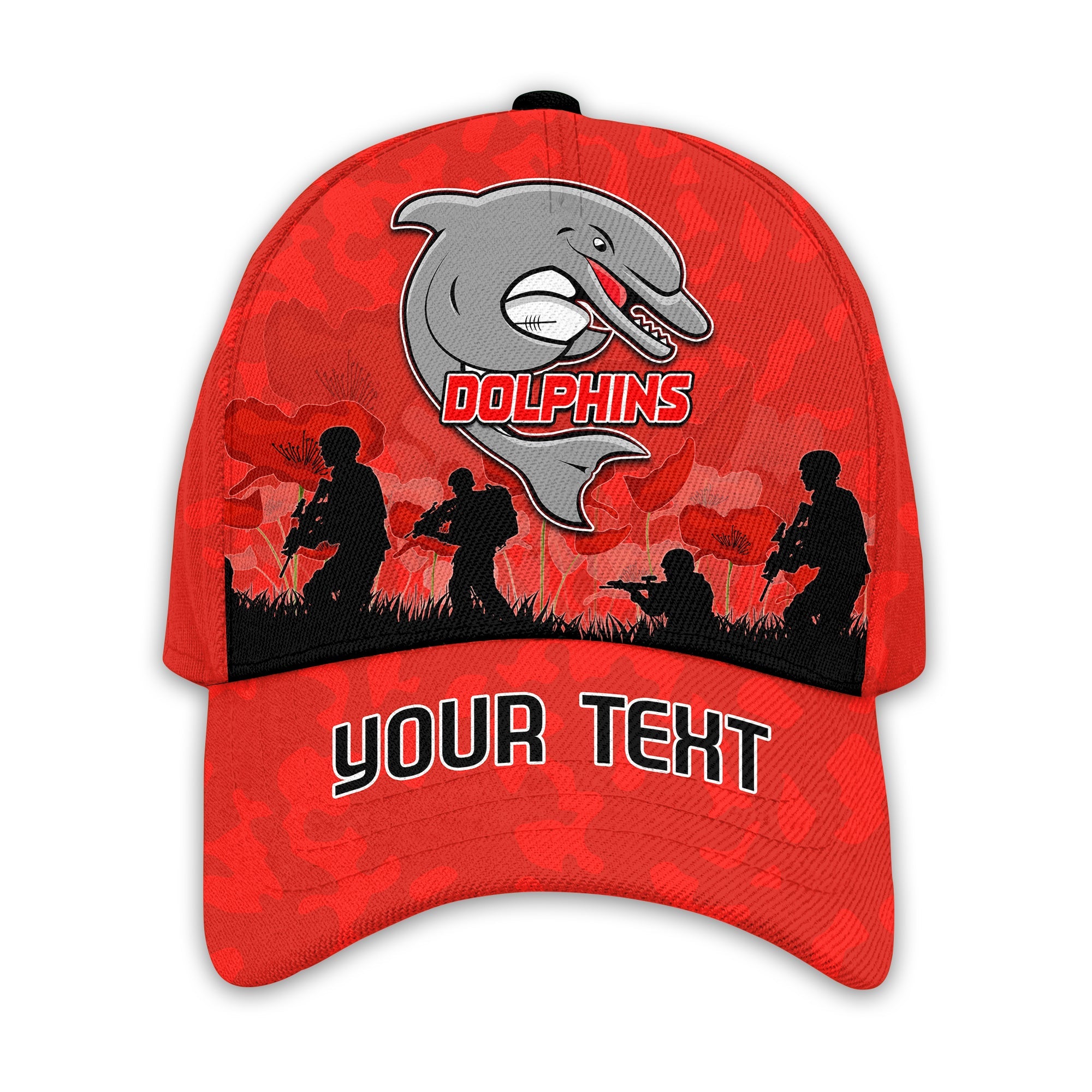 custom-personalised-dolphins-rugby-classic-cap-anzac-day-poppy-aboriginal