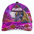broncos-rugby-cap-broncos-horse-rugby-with-aboriginal-low-poly-style