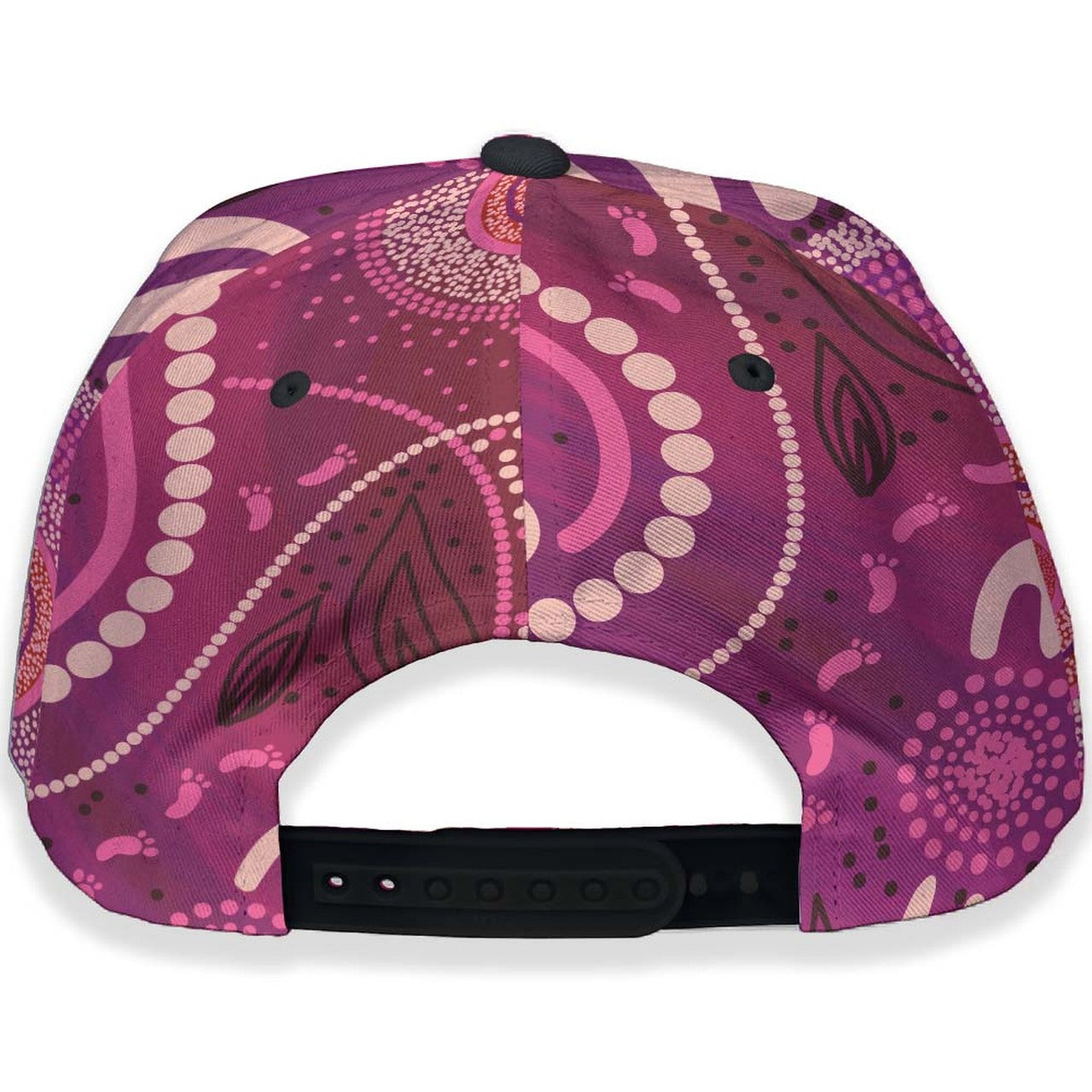 maroons-rugby-anzac-aboriginal-cap-maroons-aboriginal-pattern-with-anzac-day-poppy-flower-cap