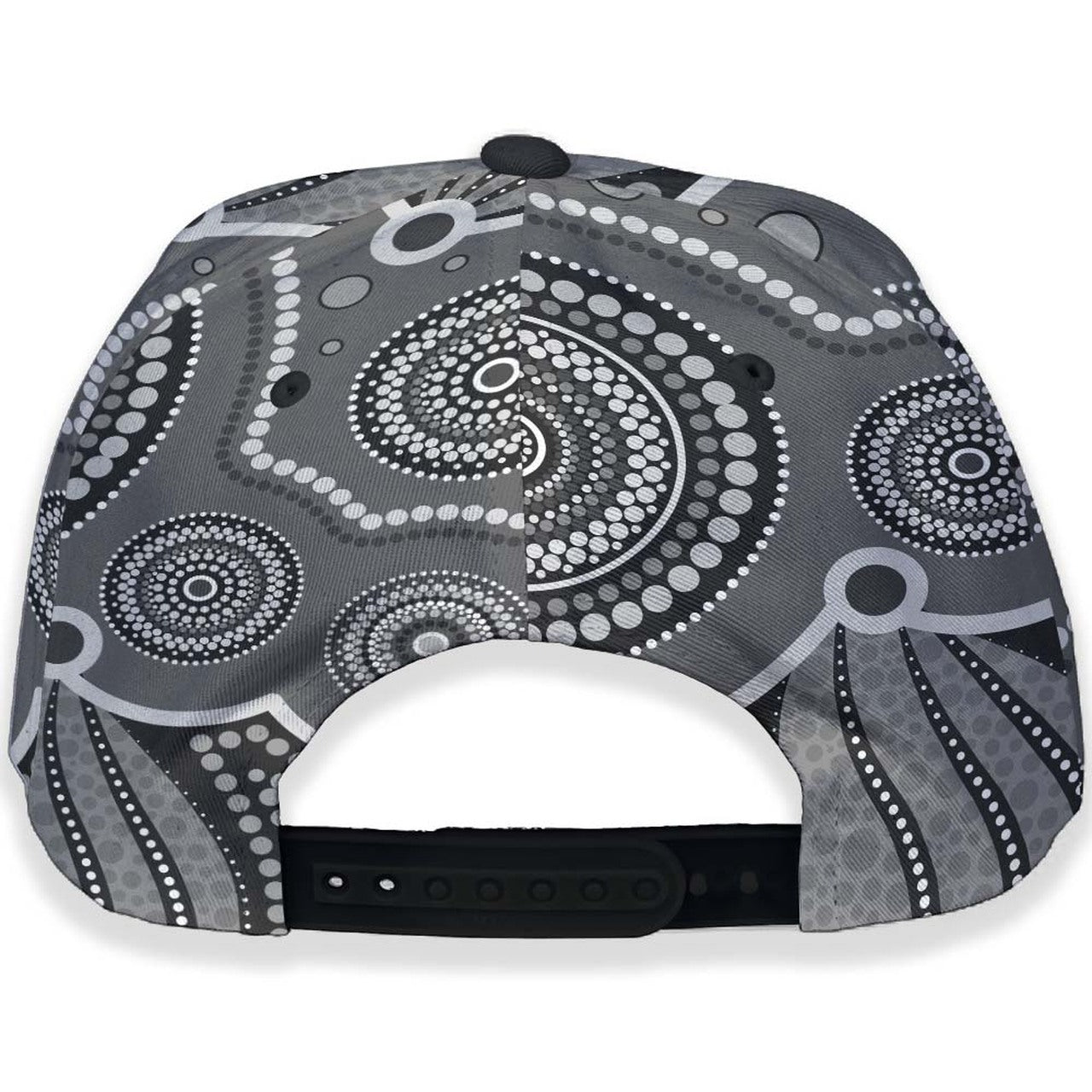 panthers-rugby-anzac-aboriginal-cap-penrith-panthers-with-poppy-flower-art-cap