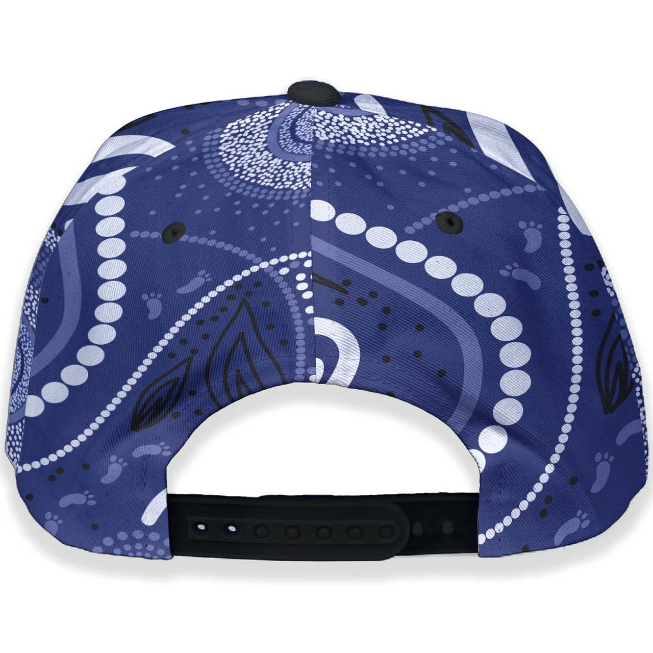 knights-rugby-anzac-aboriginal-cap-newcastle-knights-with-anzac-day-poppy-flower-cap