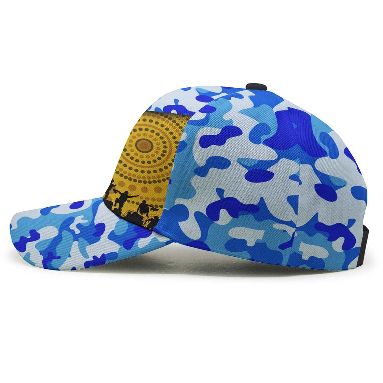 titans-rugby-anzac-aboriginal-cap-titans-with-poppy-watercolor-flower-cap