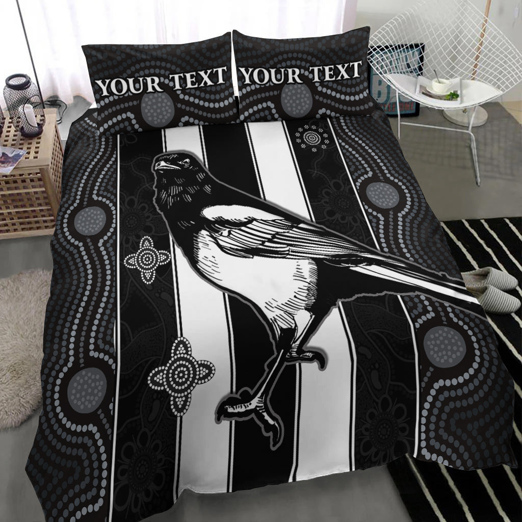 custom-personalised-magpies-indigenous-bedding-set-we-are-the-champions