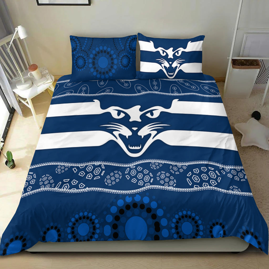 cats-indigenous-bedding-set-football-geelong