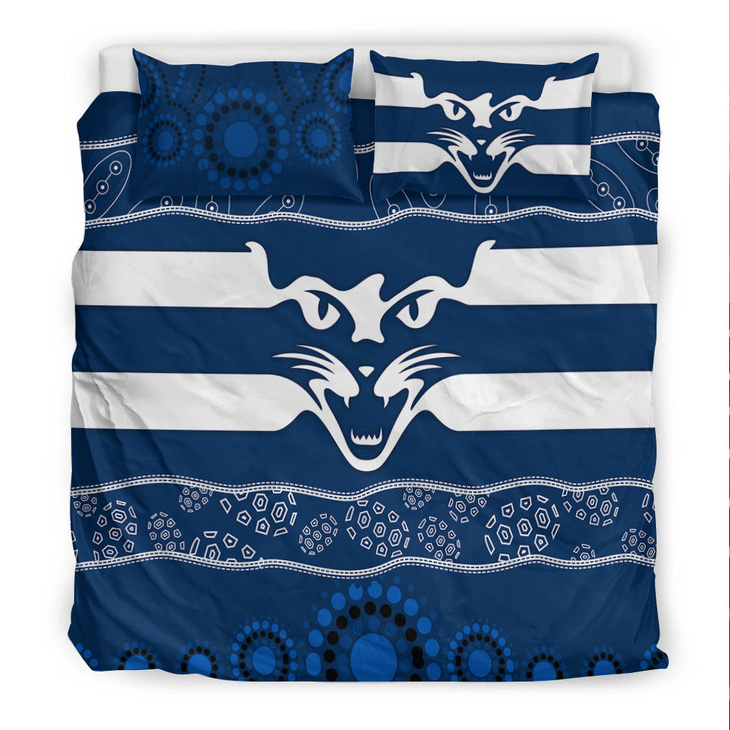 cats-indigenous-bedding-set-football-geelong