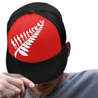 Custom - Lest We Forget Silver Fern Anzac Trucker Hat Personal Signature - Red - Vibe Hoodie