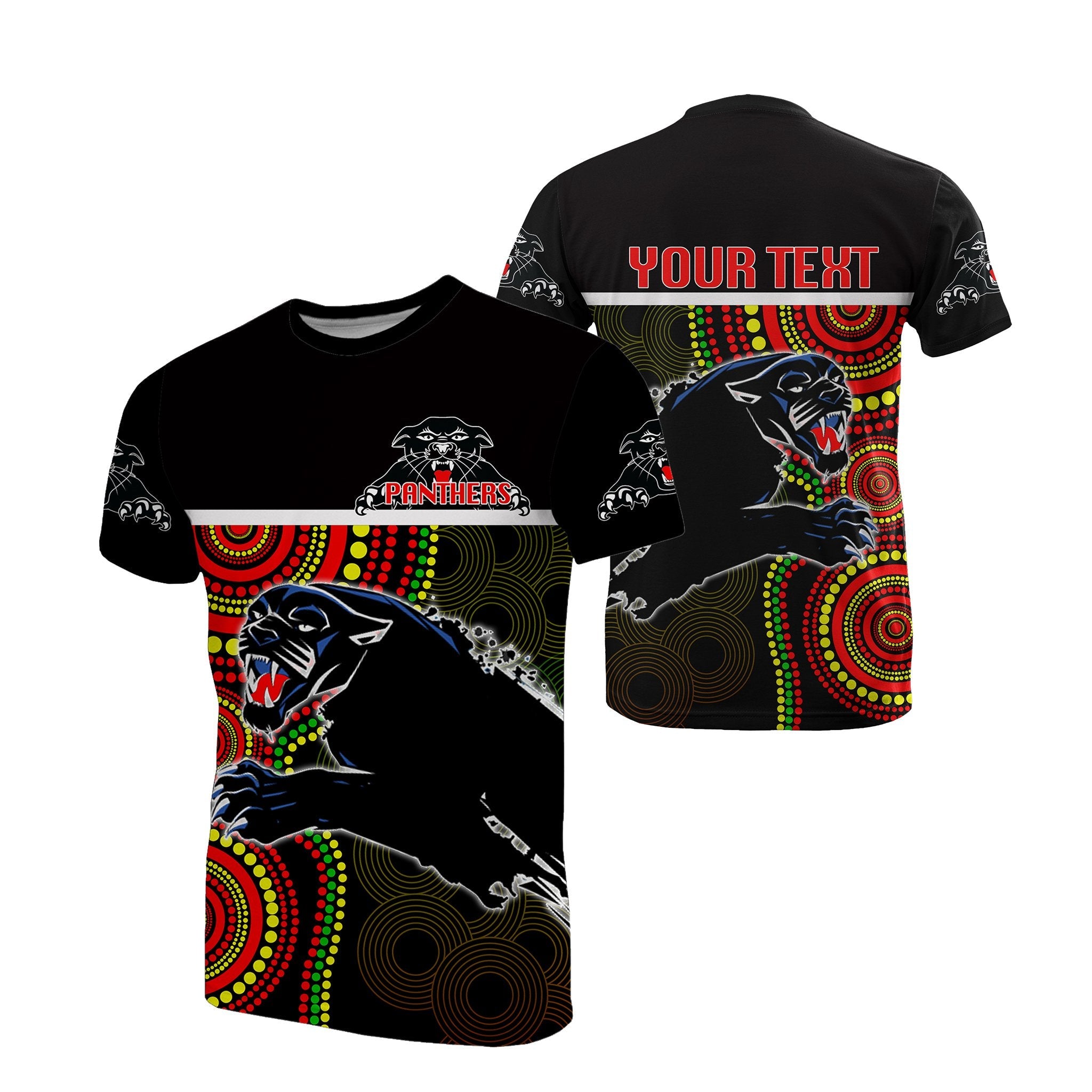 custom-personalisedpanthers-indigenous-t-shirt