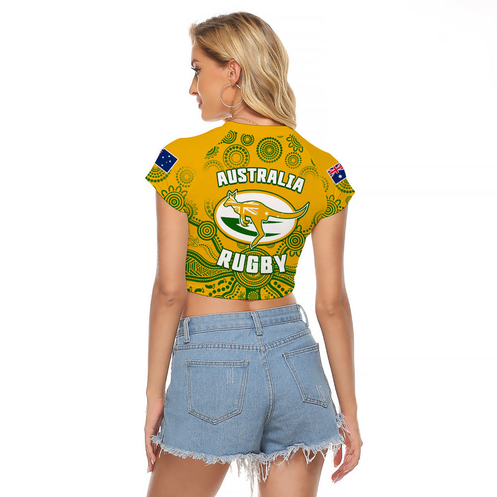 australia-2022-rugby-women-casual-shirt-wallabies-aboriginal-yellow-style