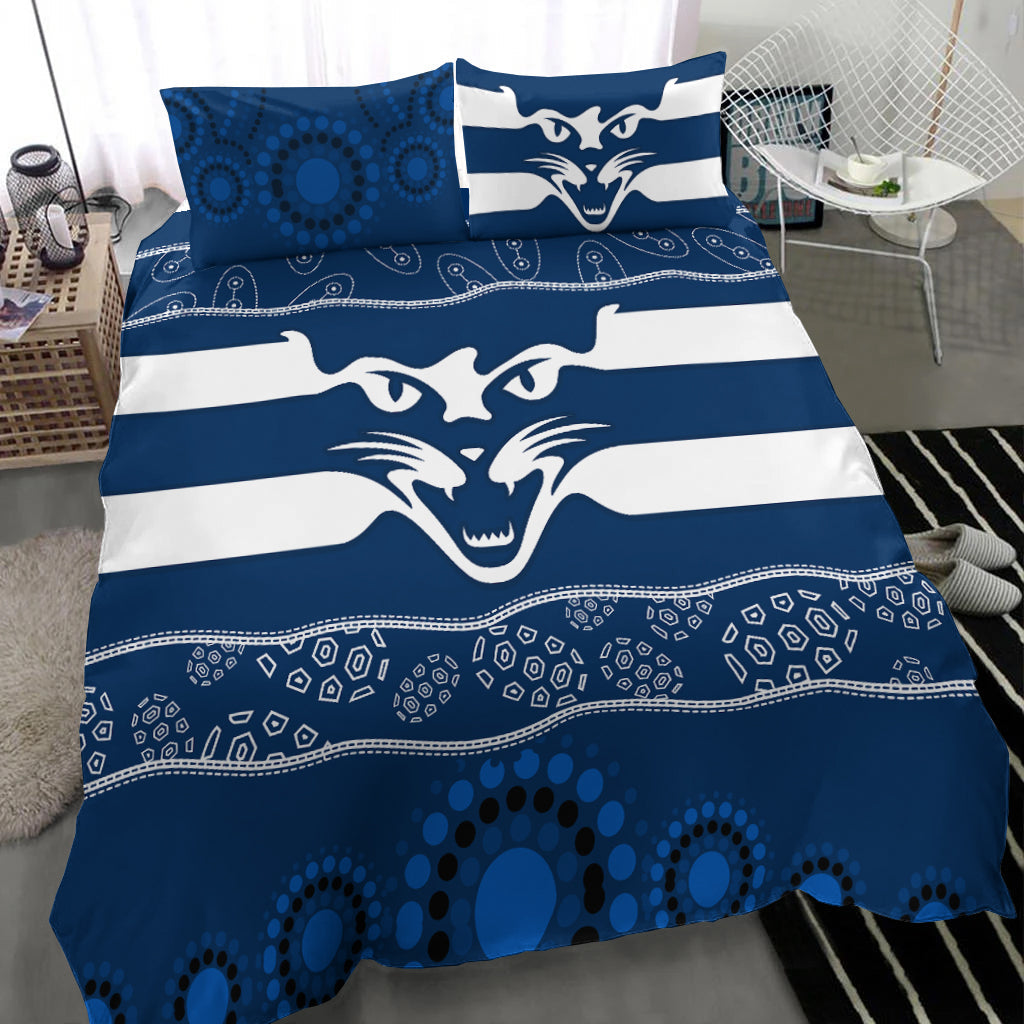 cats-indigenous-bedding-set-football-geelong