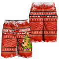 (Custom Peronalised) Australia Christmas Kangaroo Aboriginal Pattern Men Short - LT2